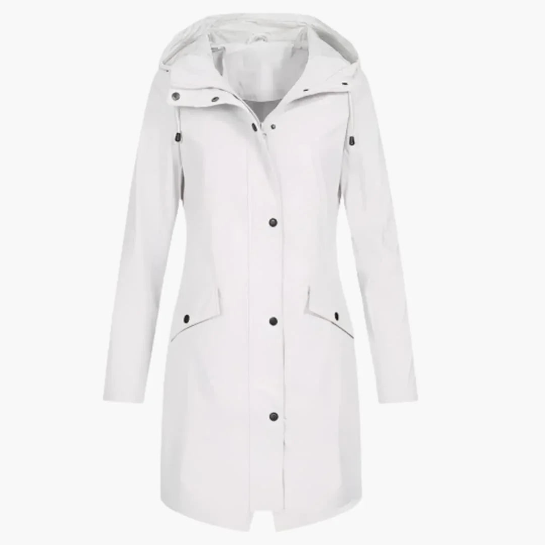 BerlinGlamour | Trenchcoat met capuchon voor dames 5