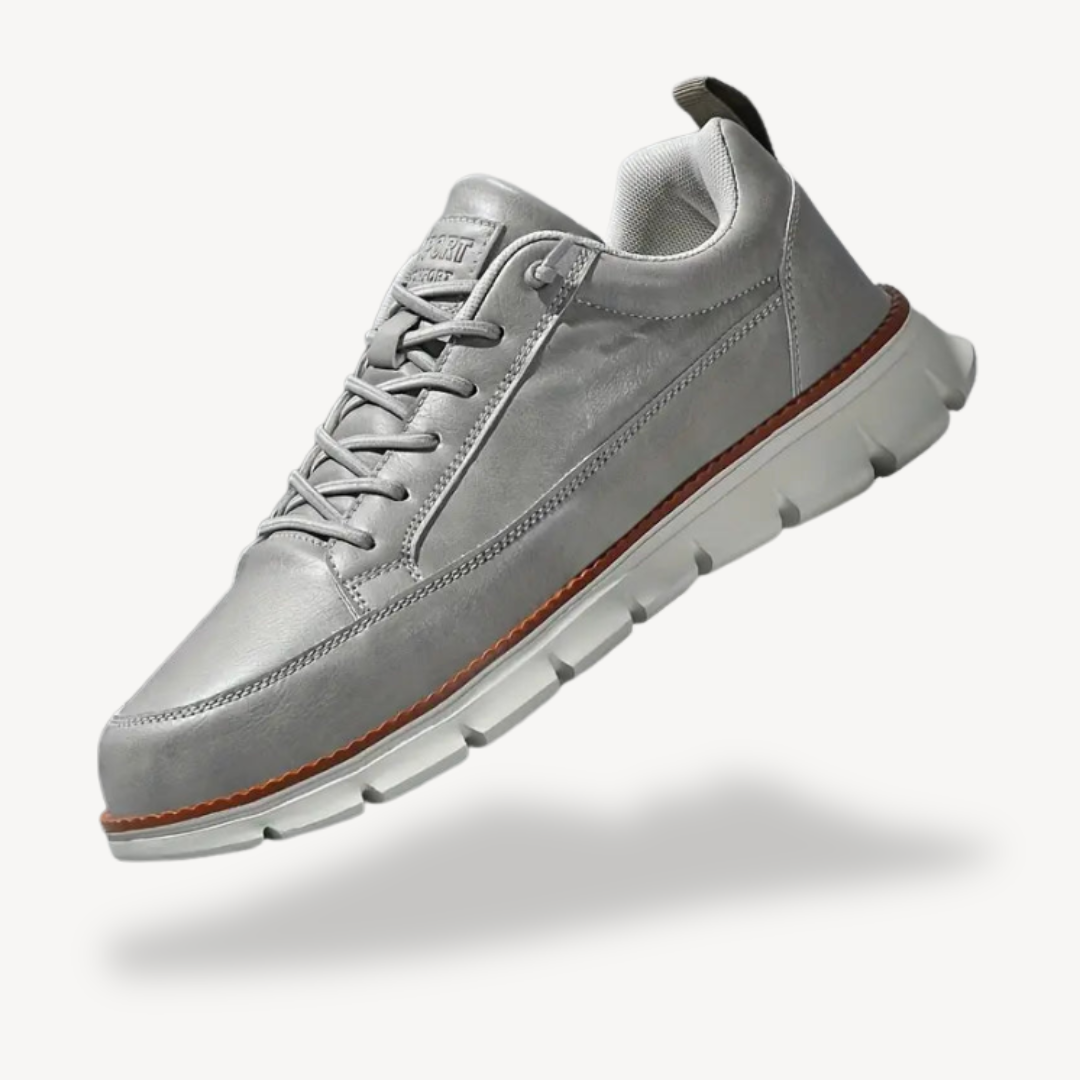 BerlinGlamour | Ultracomfortabele orthopedische leren sneakers voor heren 7