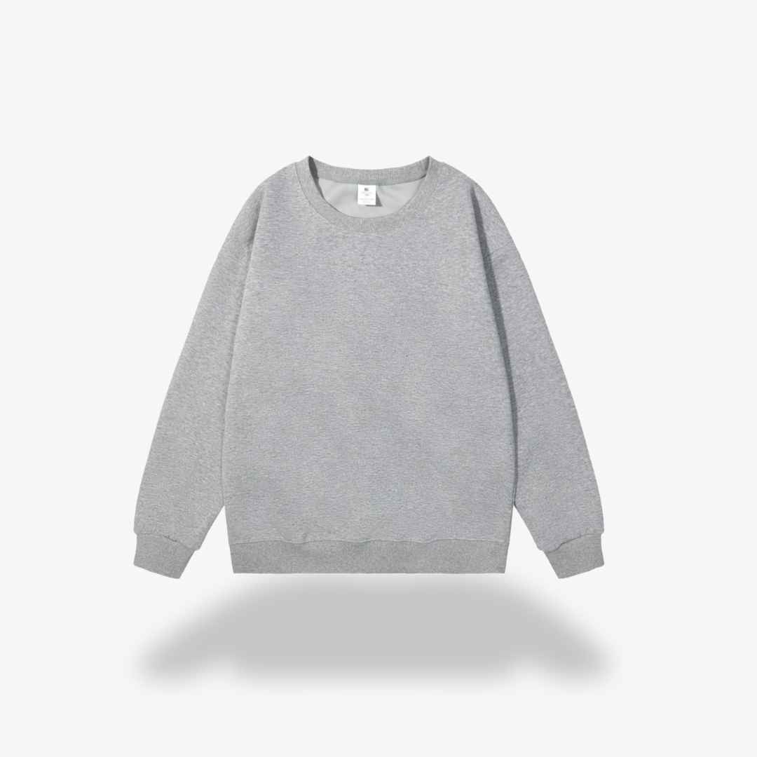 BerlinGlamour | Unisex fleece sweatshirt met ronde hals 4