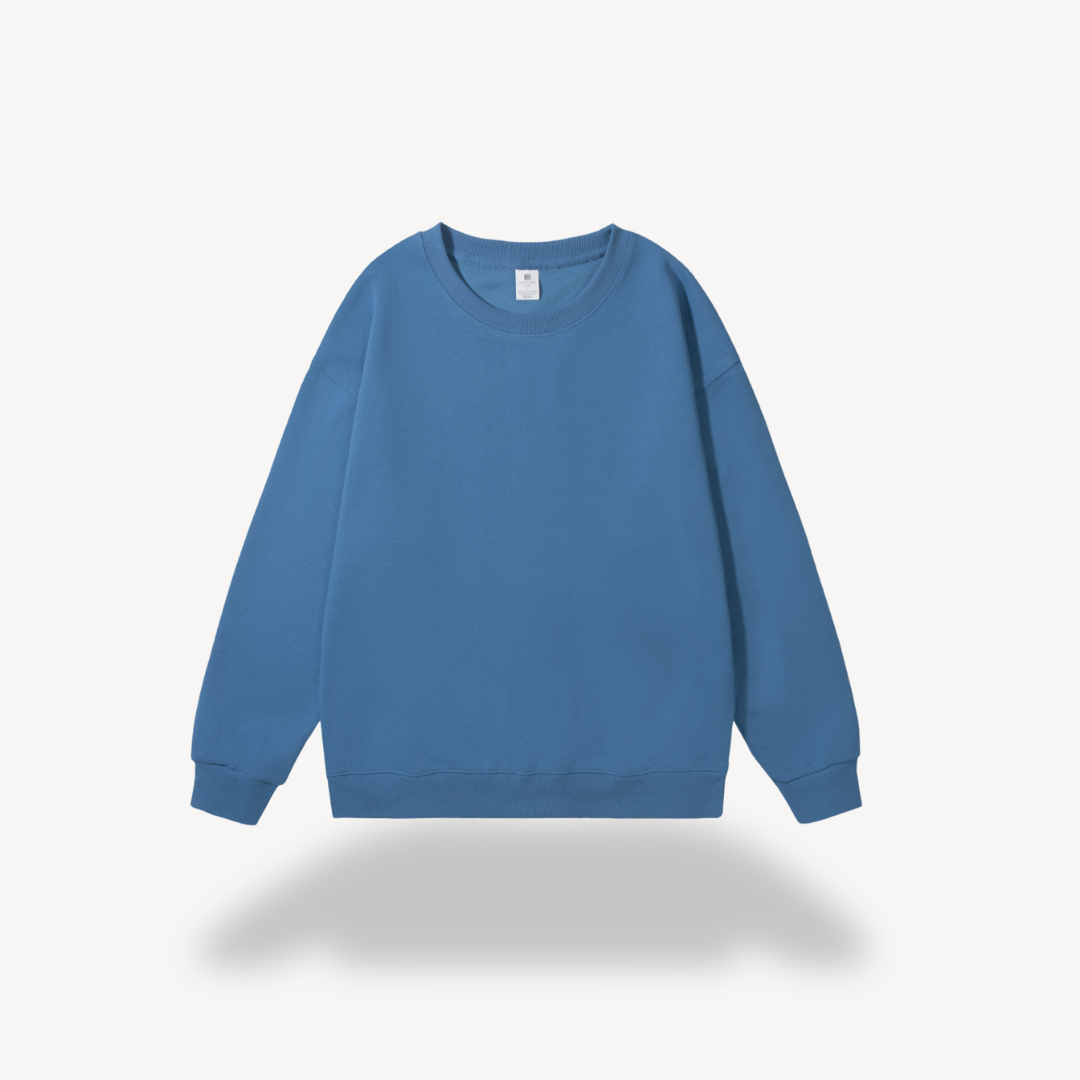 BerlinGlamour | Unisex fleece sweatshirt met ronde hals 6