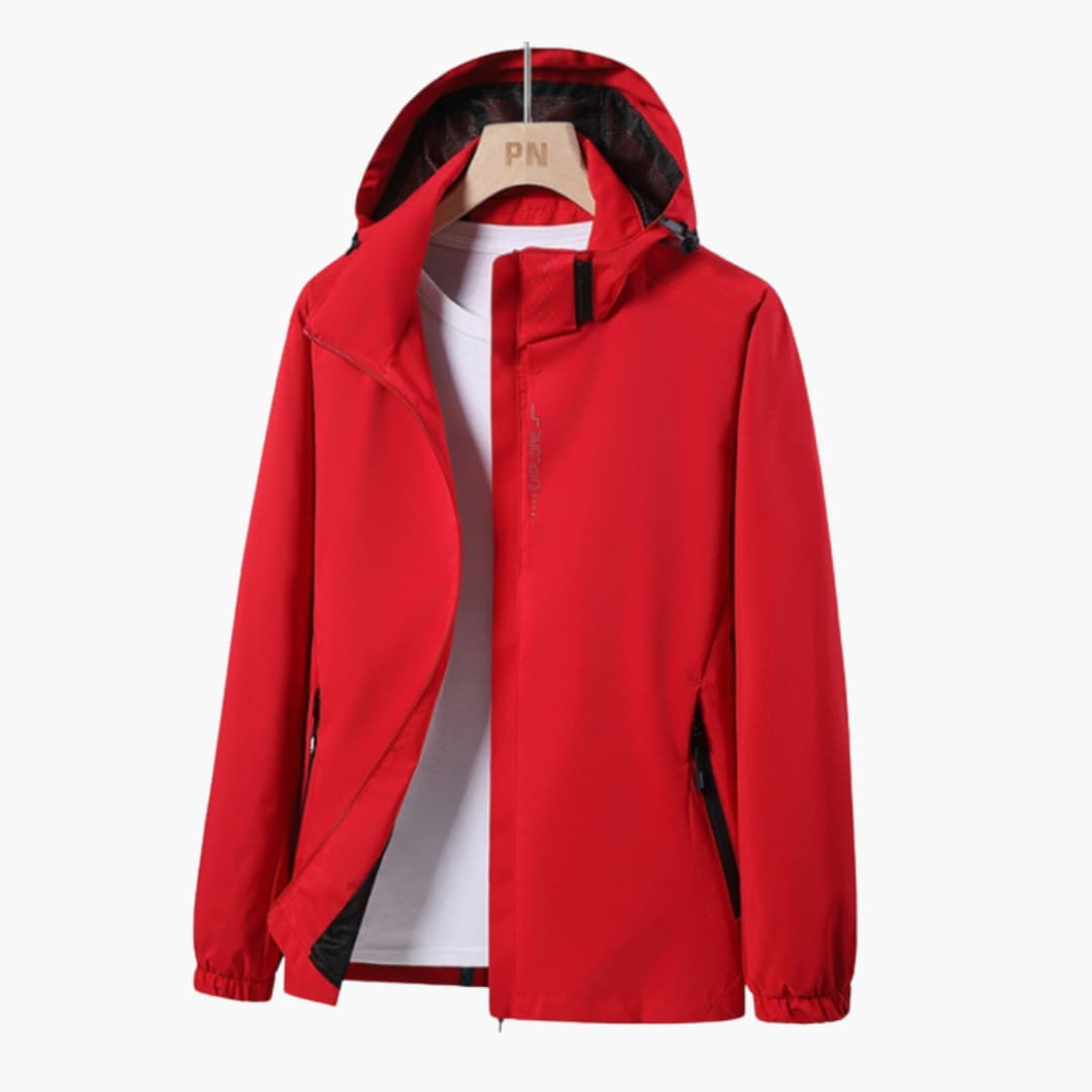 BerlinGlamour | Unisex jas met hoge kraag en lange mouwen 0