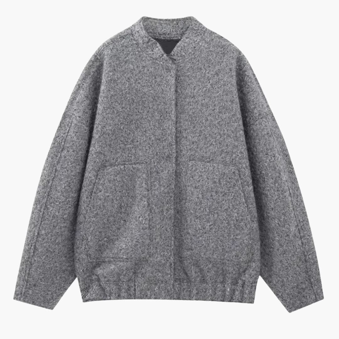 BerlinGlamour | Unisex oversized jas met open voorkant 1