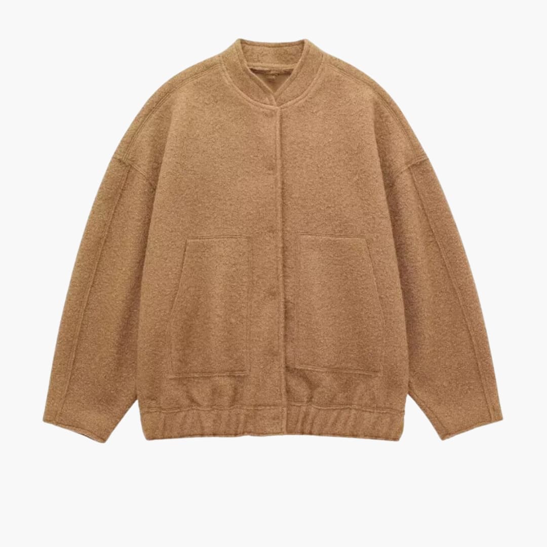 BerlinGlamour | Unisex oversized jas met open voorkant 2