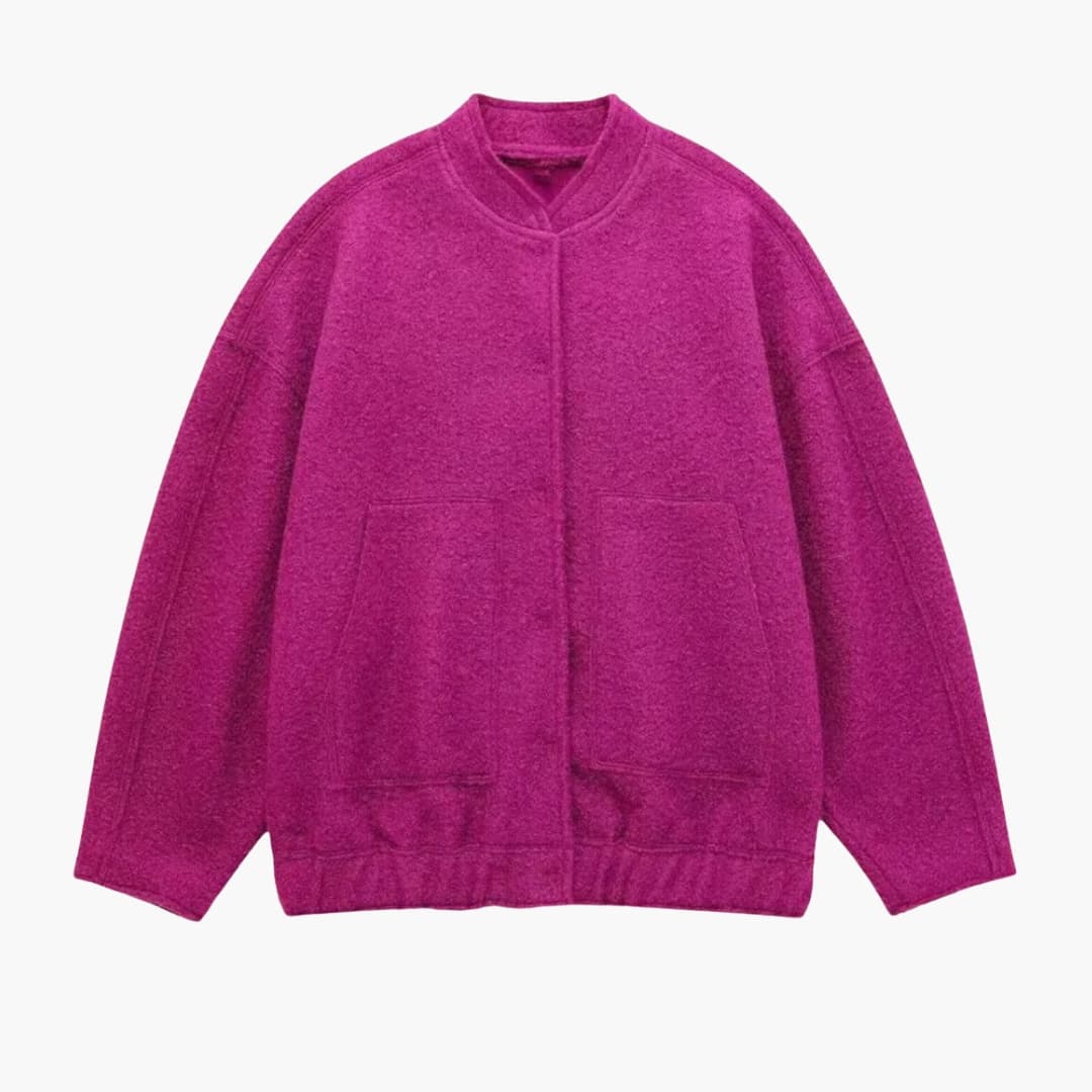 BerlinGlamour | Unisex oversized jas met open voorkant 3