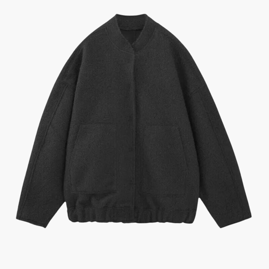 BerlinGlamour | Unisex oversized jas met open voorkant 5