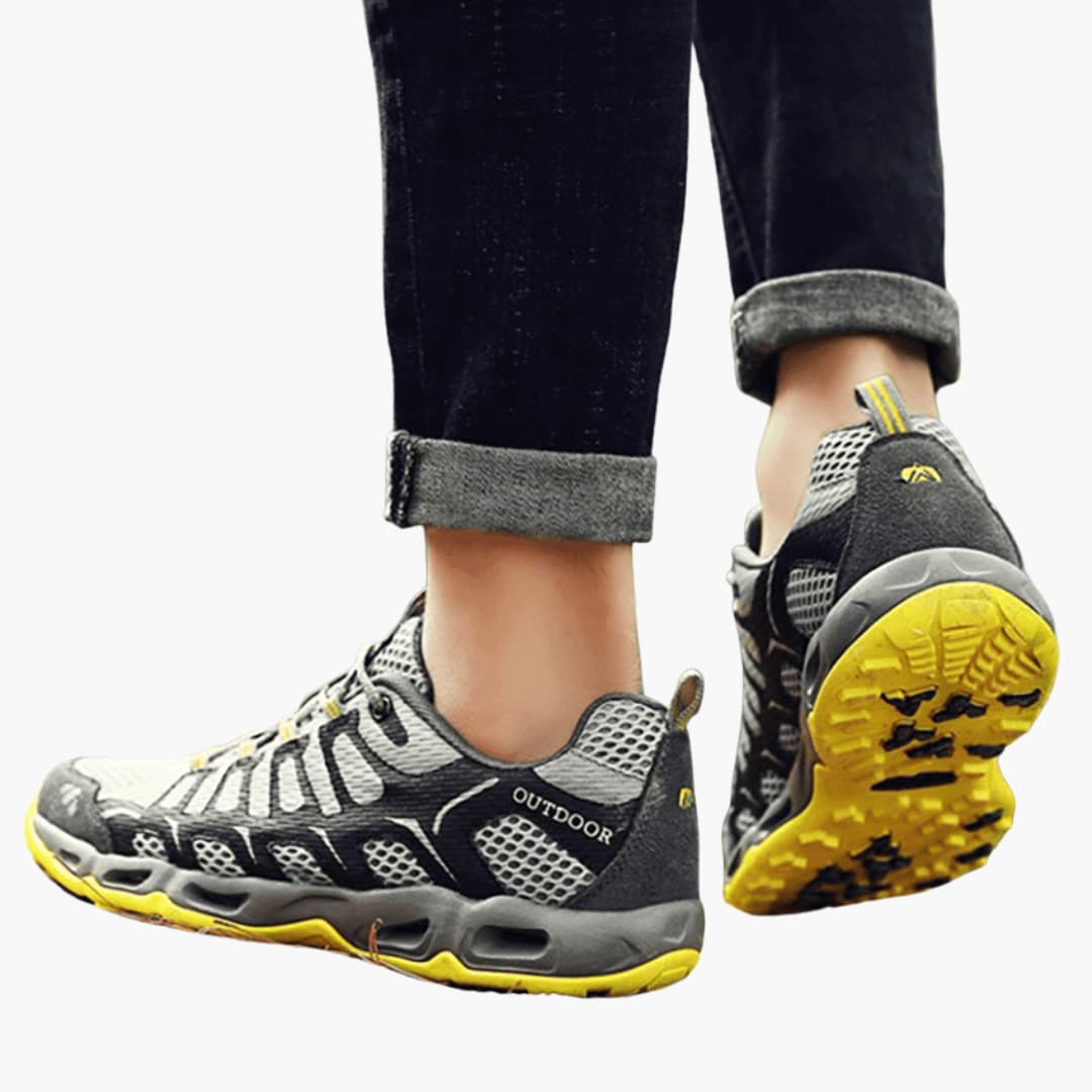 BerlinGlamour | Unisex wandelschoenen met mesh-bovenwerk en getextureerde zool 1