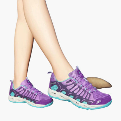 BerlinGlamour | Unisex wandelschoenen met mesh-bovenwerk en getextureerde zool 8