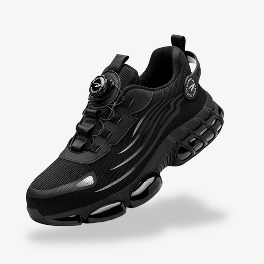 BerlinGlamour | Veiligheidsschoenen met stalen neus voor heren, orthopedische werkschoenen, mesh 0