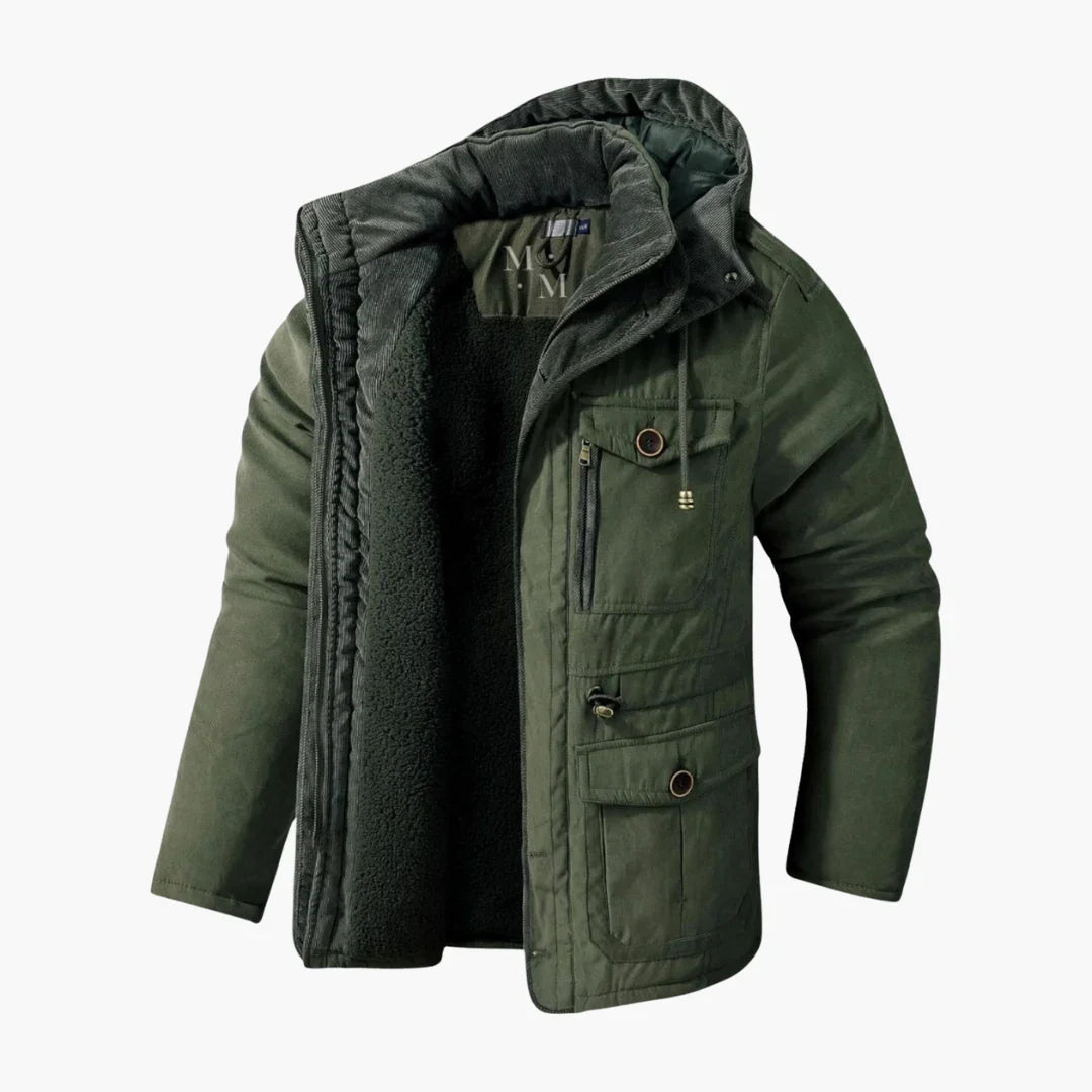 BerlinGlamour | Waterafstotende winterjas voor heren 0