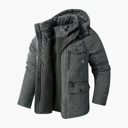 BerlinGlamour | Waterafstotende winterjas voor heren 10