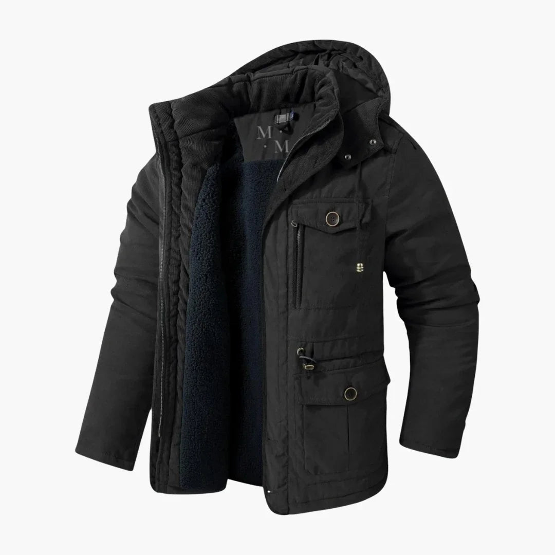 BerlinGlamour | Waterafstotende winterjas voor heren 3