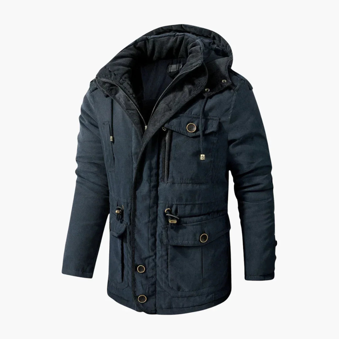 BerlinGlamour | Waterafstotende winterjas voor heren 4