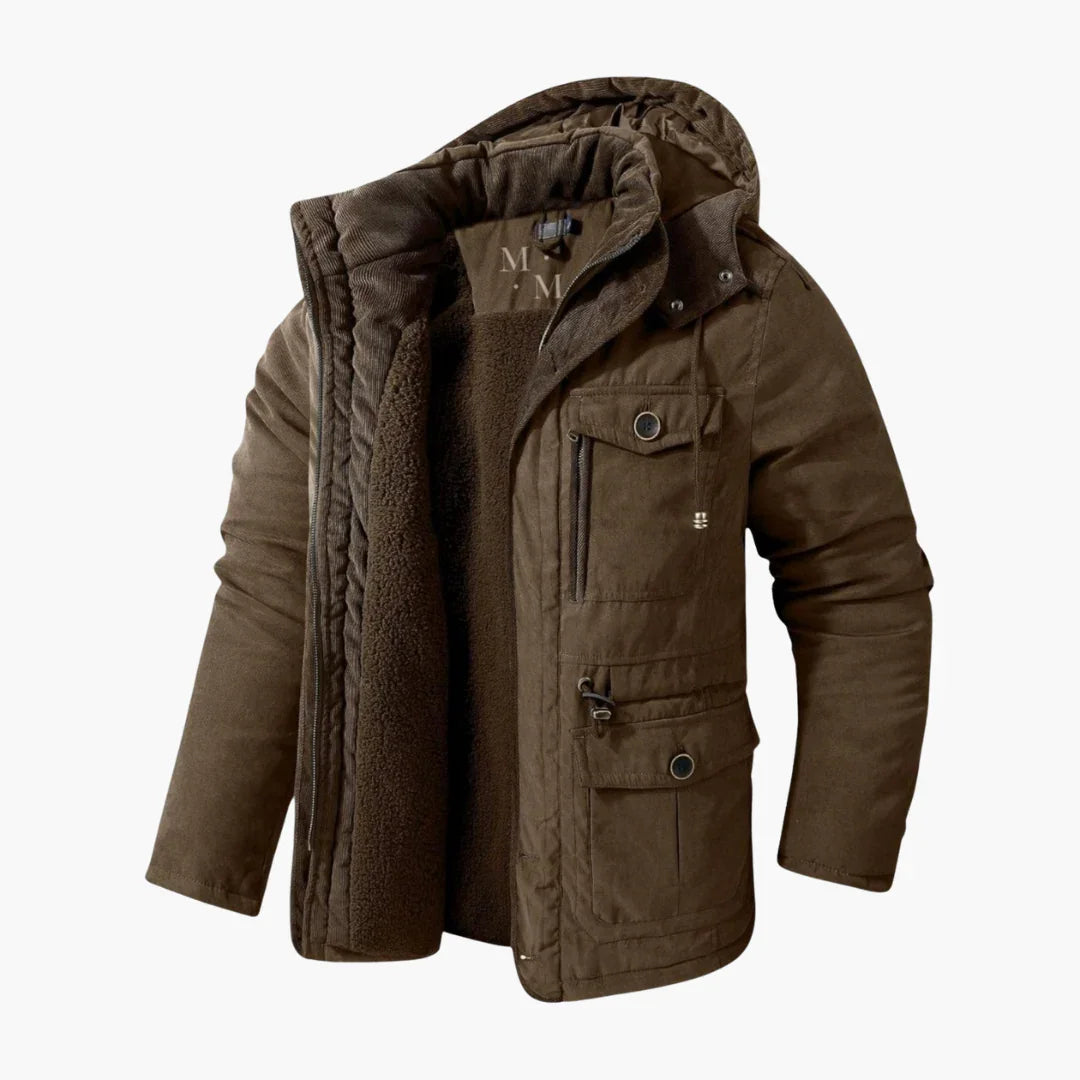 BerlinGlamour | Waterafstotende winterjas voor heren 9