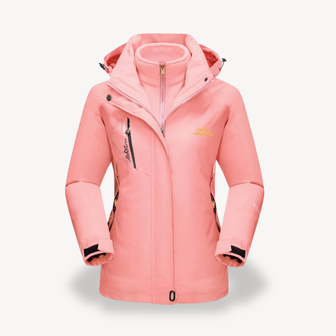 BerlinGlamour | Waterdichte 3-in-1 ski-jas voor dames 7