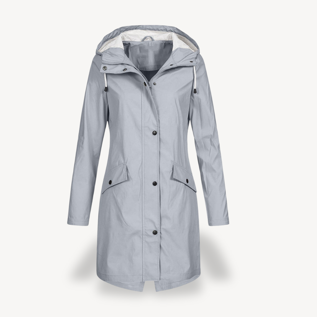 BerlinGlamour | Waterdichte capuchonjas voor dames 0