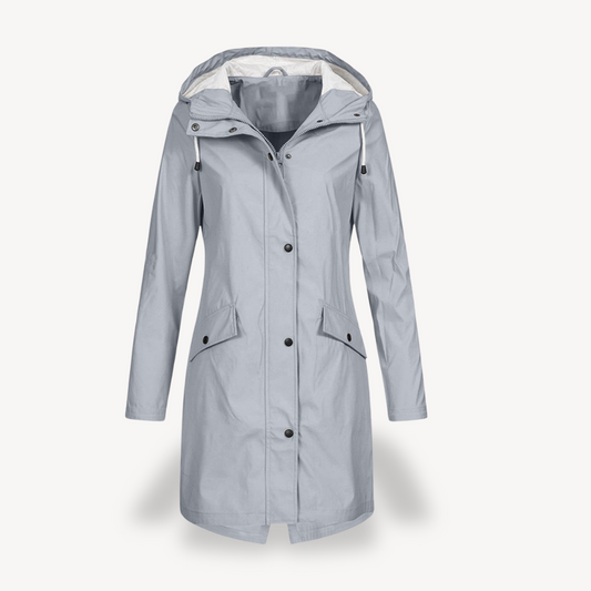 BerlinGlamour | Waterdichte capuchonjas voor dames 0