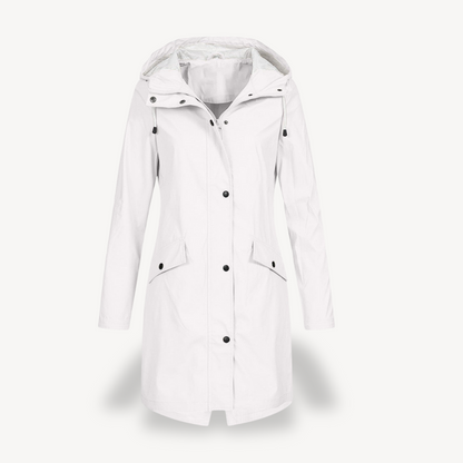 BerlinGlamour | Waterdichte capuchonjas voor dames 5