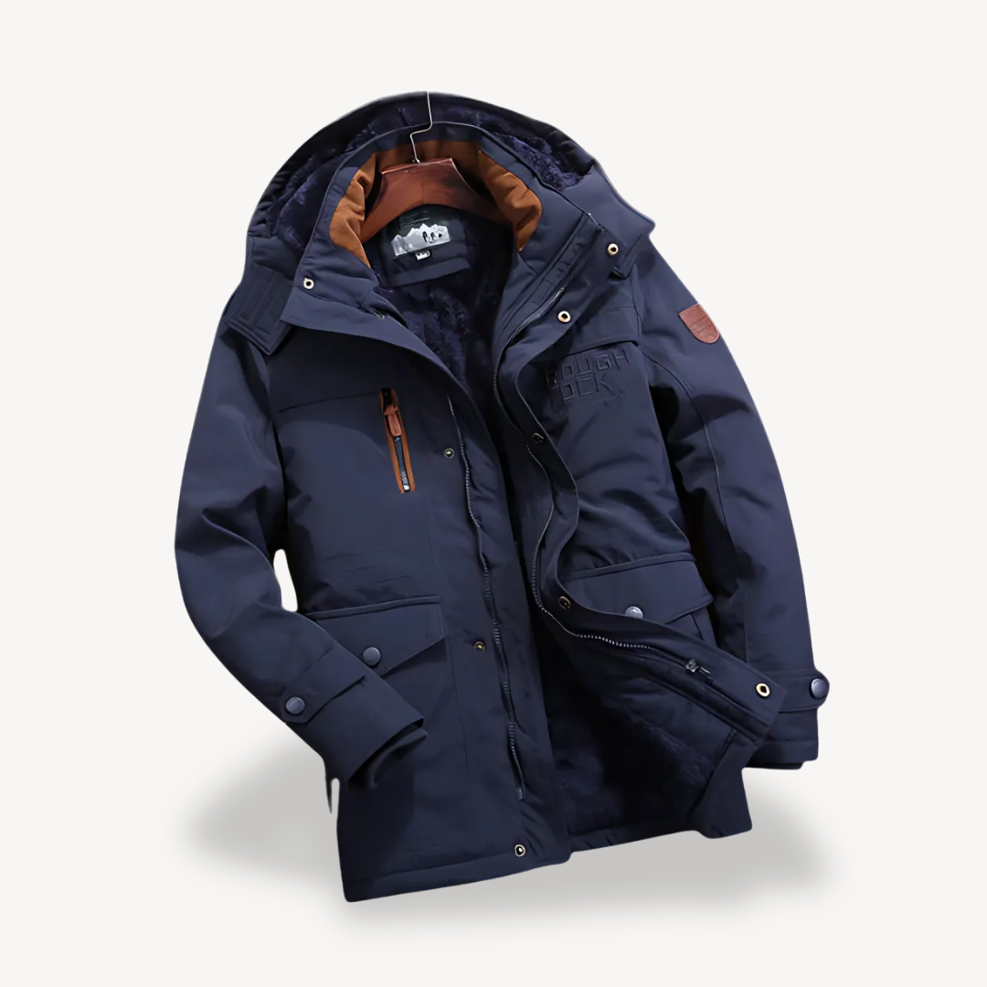 BerlinGlamour | Winterparka jas met fleecevoering 0