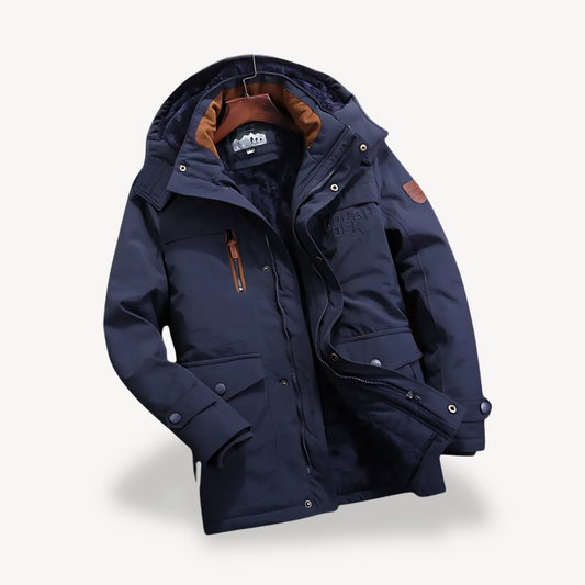 BerlinGlamour | Winterparka jas met fleecevoering 0