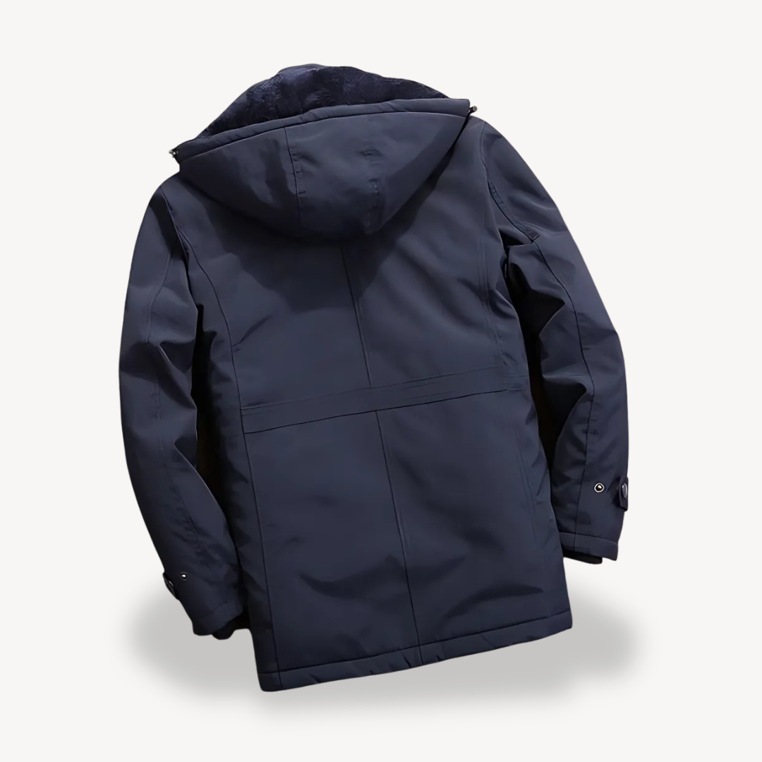 BerlinGlamour | Winterparka jas met fleecevoering 1