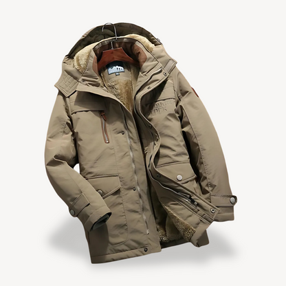 BerlinGlamour | Winterparka jas met fleecevoering 3
