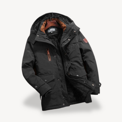 BerlinGlamour | Winterparka jas met fleecevoering 4