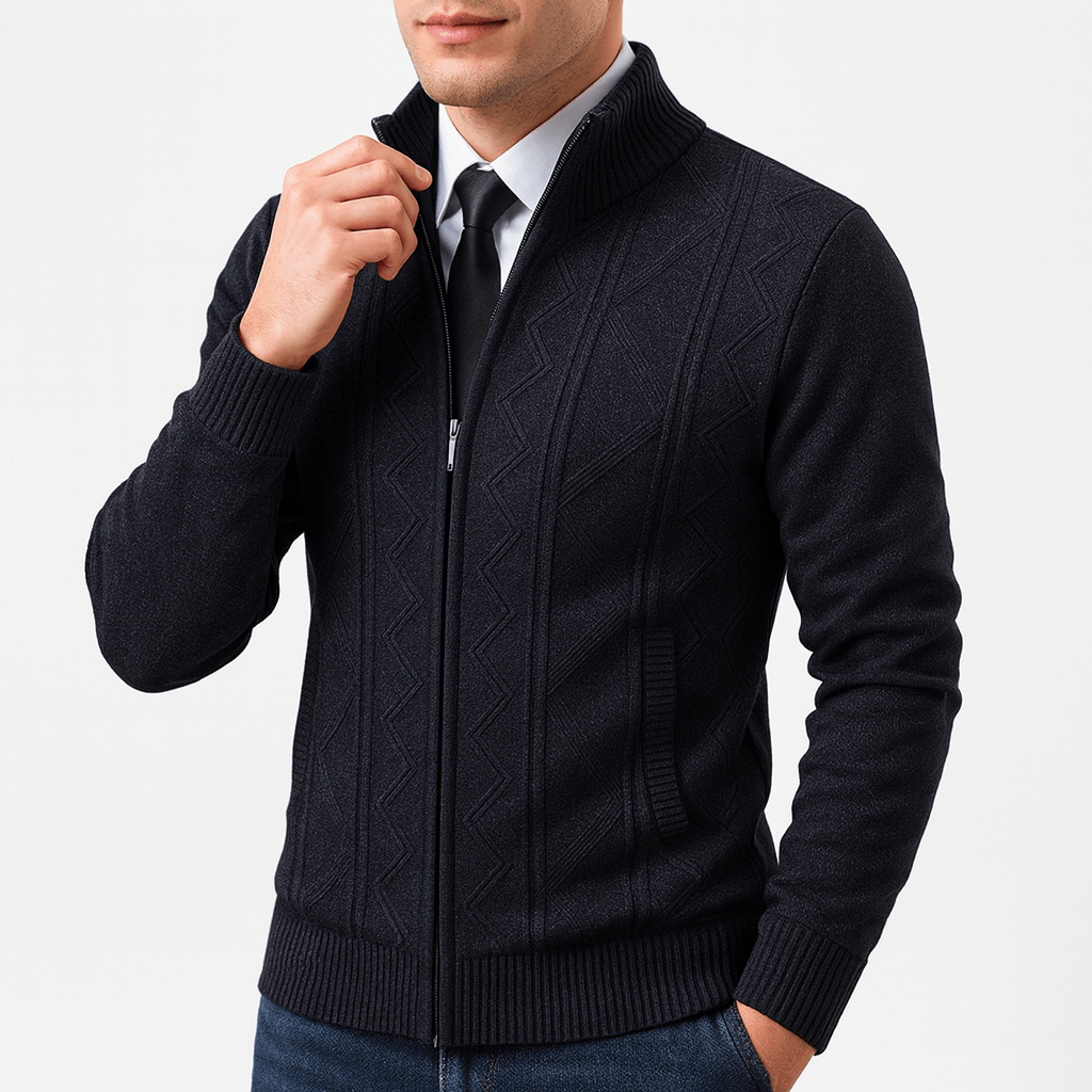 BerlinGlamour | Wollen vest 1