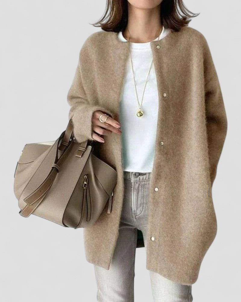 BerlinGlamour | Zacht, lang gebreid vest voor dames 2