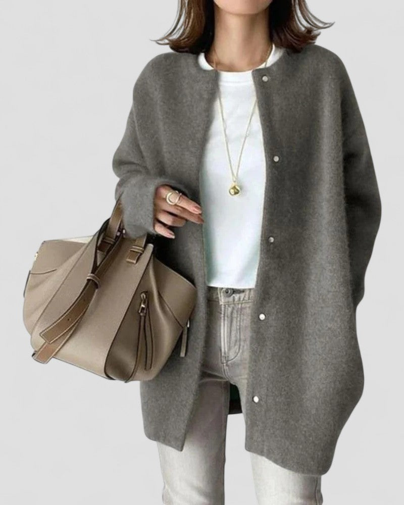 BerlinGlamour | Zacht, lang gebreid vest voor dames 3