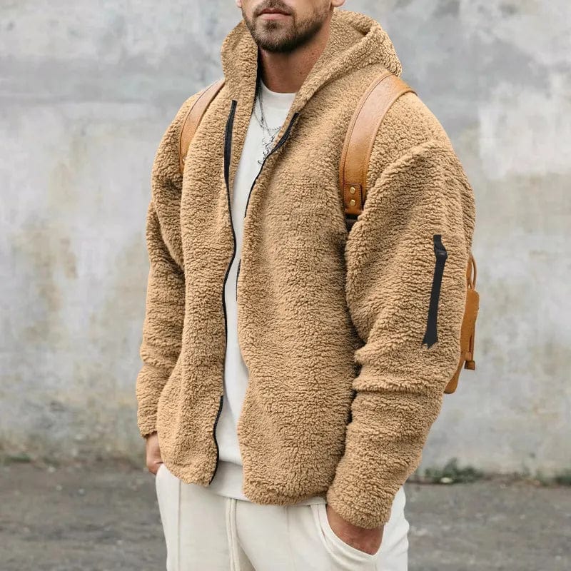 Bert | Comfortabele en sportieve winterjas met capuchon 3