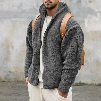 Bert | Comfortabele en sportieve winterjas met capuchon 7