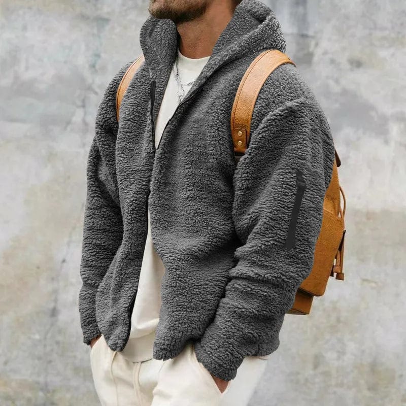 Bert | Comfortabele en sportieve winterjas met capuchon 8