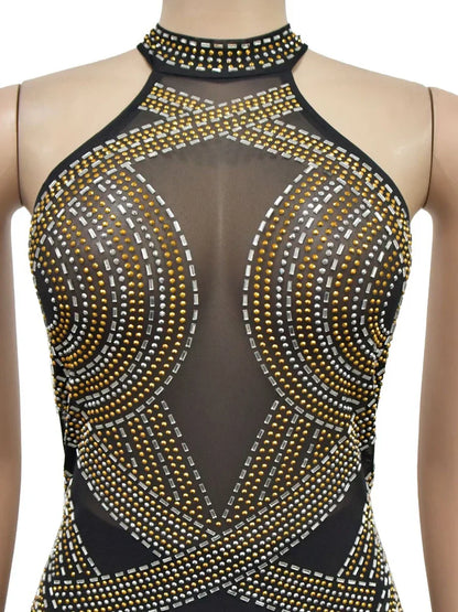 Estrella Dames Glamoureuze Lange Maxi Jurk