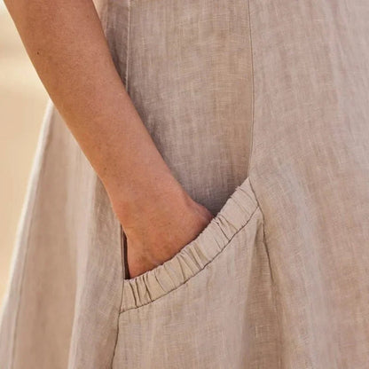 Bianca | Abito elegante e casual in lino 6