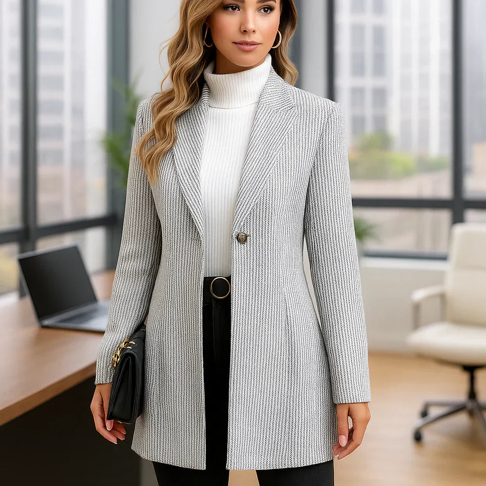 Bianca | Comfortabele en veelzijdige damesblazer 0