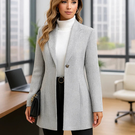 Bianca | Comfortabele en veelzijdige damesblazer 0
