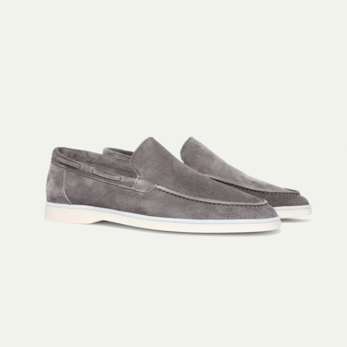 Milan – Luxe Handgemaakte Suède Loafers voor Heren | Comfort & Stijl