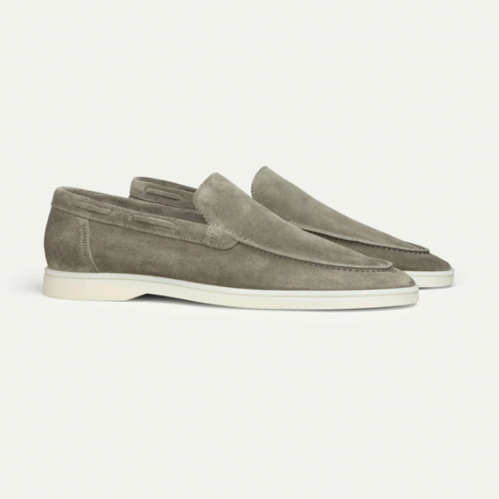 Milan – Luxe Handgemaakte Suède Loafers voor Heren | Comfort & Stijl