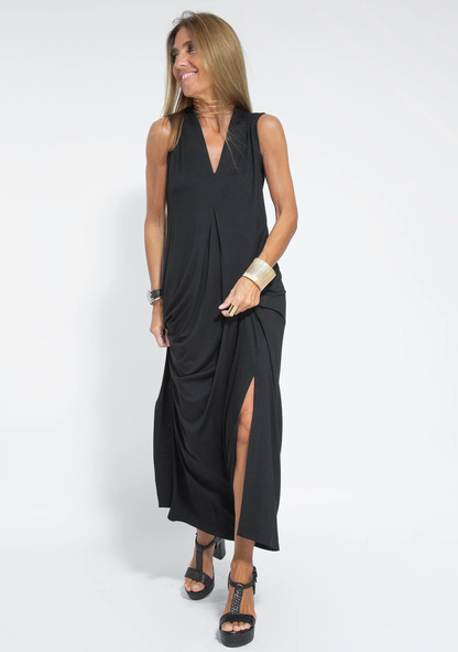 Jurk met Vest Afslankend Tweedelig Design