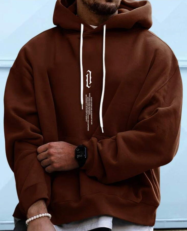 Comfortabele Hoodie voor Mannen Zacht en Modieus Design - Mode Vibes