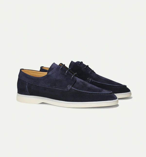 Leren Loafers voor Heren met Veters Luxe Design - Mode Vibes