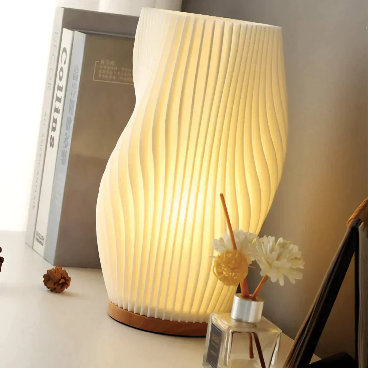 Golfvormige Sfeerlamp Sofia Dimbaar Modern Design