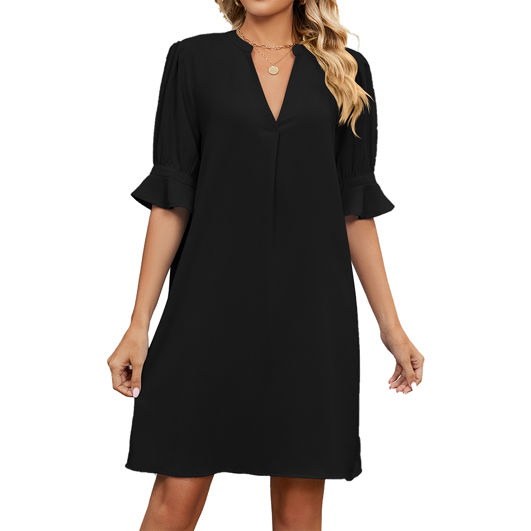 Vrouwelijke Zomerjurk Casual Trendy