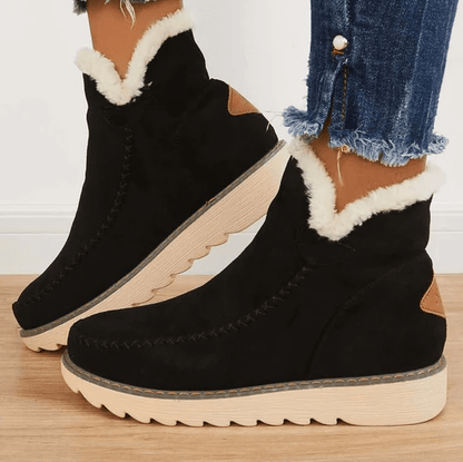 Super Comfortabele & Warme Dames Winterlaarzen – Antislip & Zacht Gevoerd