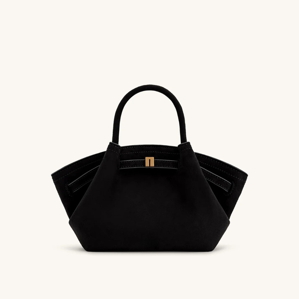 Mini Handtas van Vegan Suède – Elegant, Compact en Diervriendelijk
