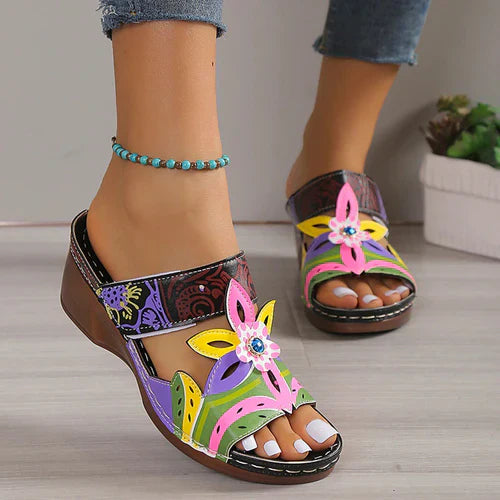 Zomersandalen voor Vrouwen Kleurrijk en Comfortabel - Mode Vibes