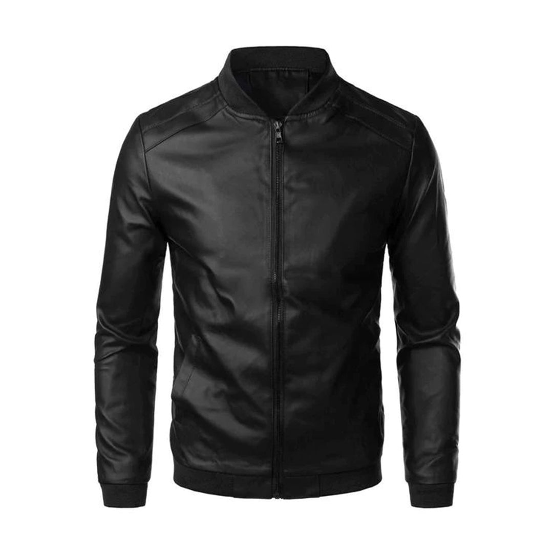 Leren Heren Jack Strakke Fit Kwaliteit Leer