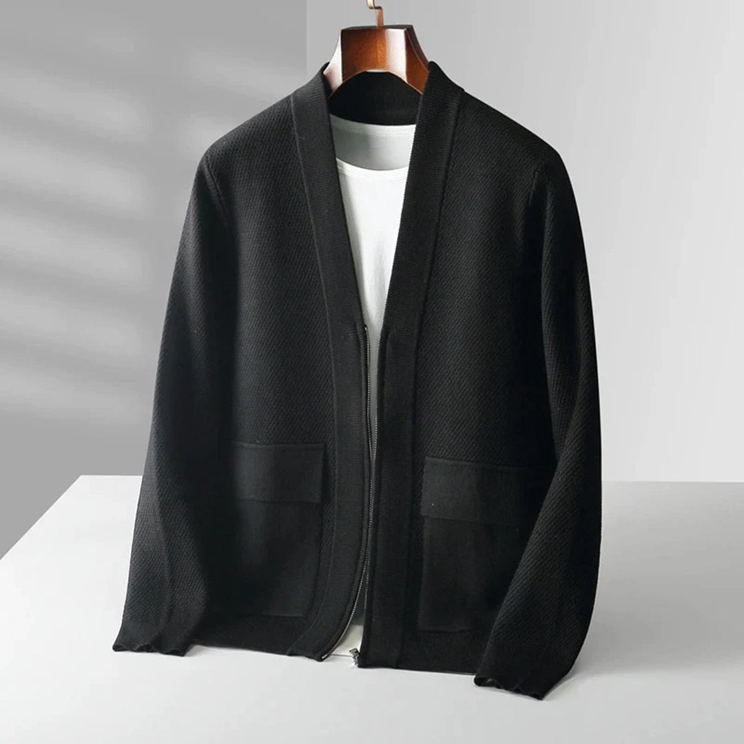 Gebreid Herenvest Casual Stijl voor Mannen