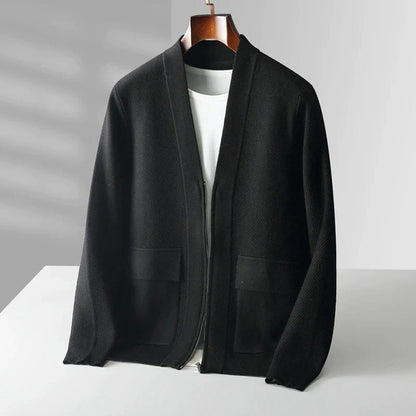 Gebreid Herenvest Casual Stijl voor Mannen