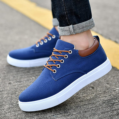 Stijlvolle Heren Sneakers Casual Leren Schoenen